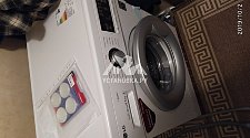 Установить на готовые коммуникации в ванной комнате новую стиральную машину LG