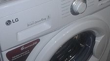 Подключить в ванной стиральную машину LG на готовые коммуникации