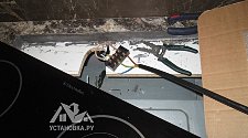 Демонтаж электрической варочной панели