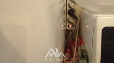 Подключить стиральную отдельностоящую машину на готовые коммуникации