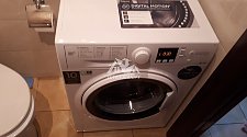 Демонтировать и установить в ванной стиральную машину Hotpoint Ariston