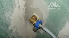 Подключить стиральную машину LG F-1296ND4 на кухне