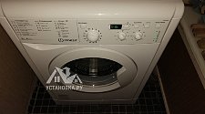 Демонтировать и установить отдельностоящую стиральную машину на готовые коммуникации