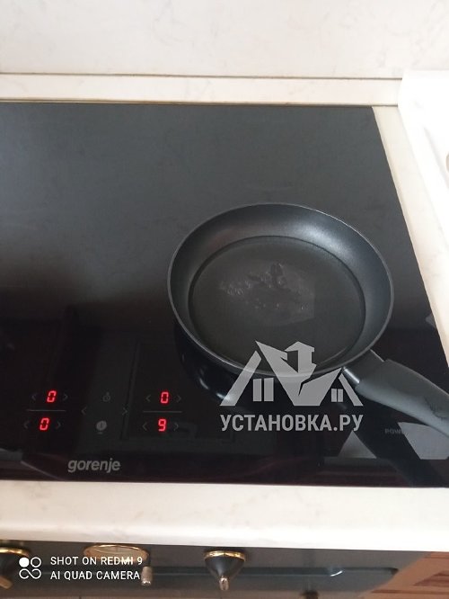 Установить/Подключить плиту/варочную панель