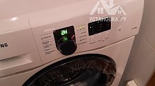 Установить новую стиральную машину Samsung WF60F1R2F2W