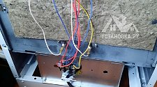 Установить электрическую плиту