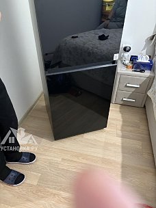 Перенавесить двери холодильника