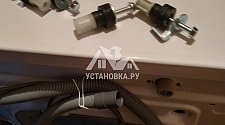 Установить новую отдельностоящую в ванной и стиральную машину LG F-1096ND3