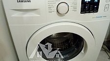 Подключить стиральную машину соло Samsung WW60H2220EW в ванной
