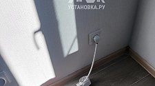 Установить электрическую плиту