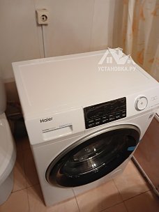 Установить и подключить стиральную машину