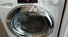 Установить отдельно стоящую стиральную машину Candy GVS34 126TC2/2 в ванной комнате в новостройке