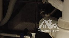 Установить новую отдельно стоящую стиральную машину 