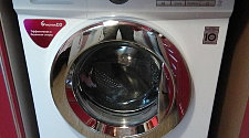 Установить отдельно стоящую стиральную машину LG на кухне под столешницу