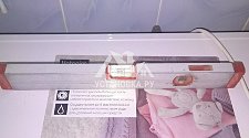 Установить отдельностоящую стиральную машину Hotpoint-Ariston vmuf 501 b в ванной комнате на готовые коммуникации