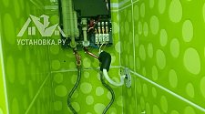 Установить проточный водонагреватель