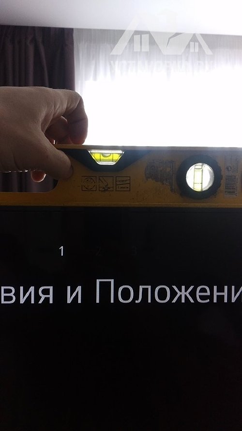 Навесить новый телевизор