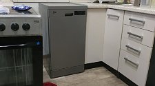 Установить отдельностоящую посудомоечную машину Беко с доработкой коммуникаций