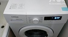 Стандартная установка стиральной машины соло 