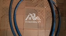 Установить в ванной комнате отдельностоящую стиральную машину Аристон на готовые коммуникации на место предыдущей