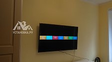 Навесить телевизор Samsung диагональю 40 дюймов на стену