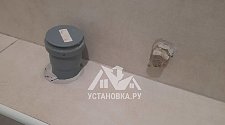 Установить новую отдельно стоящую стиральную машину 