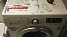  Установить отдельностоящую стиральную машину LG F12B8WDS7