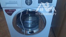 Установить на кухне отдельно стоящую стиральную машину LG
