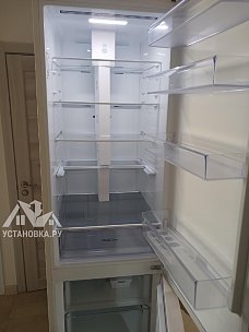 Перевесить двери на новом отдельно стоящем холодильнике LG