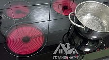 Установить/Подключить плиту/варочную панель