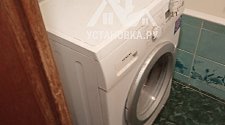 Установить/подключить стиральную машину