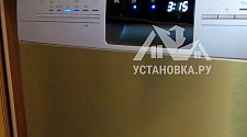 Установить отдельно стоящую посудомоечную машину Siemens SN 236I00 ME 