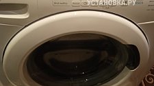 Установить новую отдельно стоящую стиральную машину 