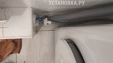 Установить новую отдельно стоящую стиральную машину