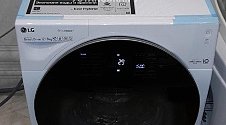Установить отдельно стоящую стиральную машину LG FH6G1BCH2N