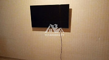 Повесить на межкомнатную стену новый телевизор диагональю 49 дюймов