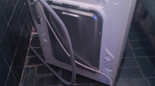 Подключить стиральную машину соло LG F12B8WDS7 в ванной