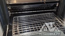 Установить духовой шкаф