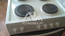 Установить новую электрическую плиту горенье вместо прежней