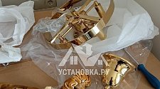 Установить подвесную люстру Newport 10125/C gold М0062143