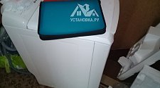 Установить отдельностоящую стиральную машину Индезит в шкафу