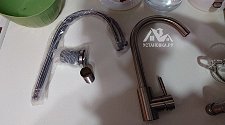 Установить новые смеситель на мойку