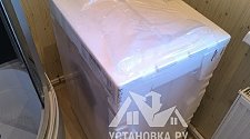 Установить новую отдельно стоящую стиральную машину