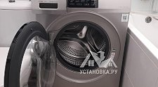 Установить новую отдельно стоящую стиральную машину