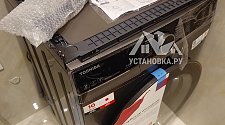 Установить стиральную и сушильную