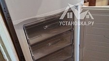 Установить и подключить отдельностоящий холодильник