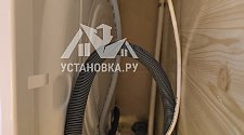 Установить новую отдельно стоящую стиральную машину