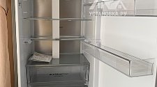 Перенавеска дверей холодильника с эл. блоком управления LG,