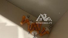 Установить стиральную и сушильную машину (в колонну)