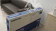 Навесить телевизор Samsung диагональю 50 дюймов